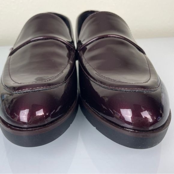 Kelly & Katie Deep Purple Shiny Loafer Slip On, Sz 9 - Picture 2 of 13